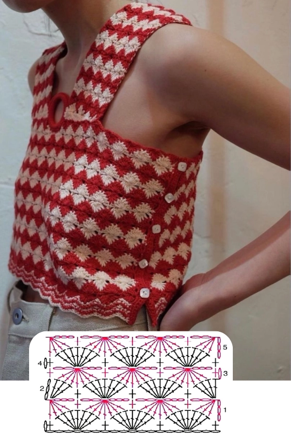 14 Modelos de Blusinhas de Crochê para o Verão: Pontos Modernos, Leves e Fáceis