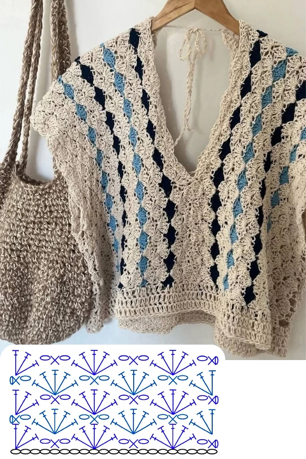 14 Modelos de Blusinhas de Crochê para o Verão: Pontos Modernos, Leves e Fáceis