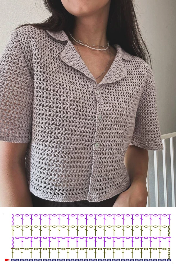 14 Modelos de Blusinhas de Crochê para o Verão: Pontos Modernos, Leves e Fáceis