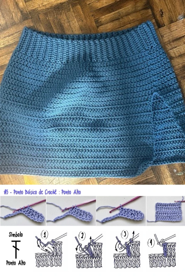 Pontos de Crochê para Saias de Verão: Ideias Leves e Tendências para Praia