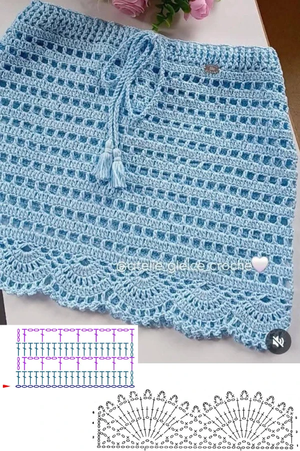 Pontos de Crochê para Saias de Verão: Ideias Leves e Tendências para Praia