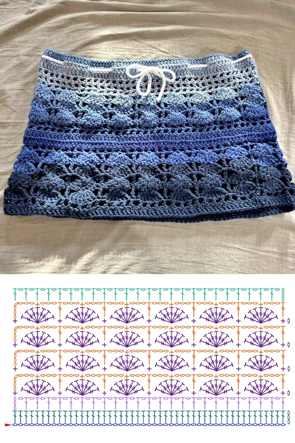 Pontos de Crochê para Saias de Verão: Ideias Leves e Tendências para Praia