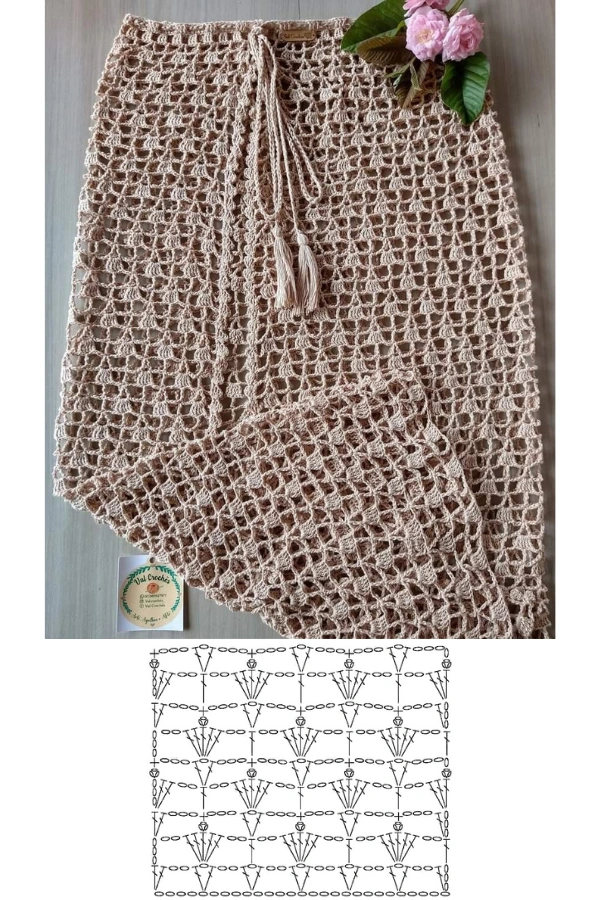 Pontos de Crochê para Saias de Verão: Ideias Leves e Tendências para Praia