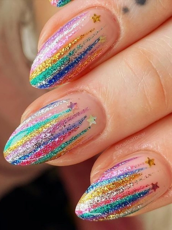 Unhas Decoradas para o Carnaval: Ideias Coloridas, Cheias de Purpurina e Brilho de Verão
