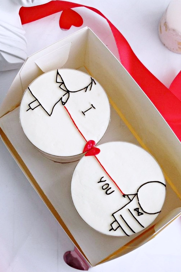 Bento Cake Personalizado: Mini Bolos Criativos e Românticos para Celebrar o Amor