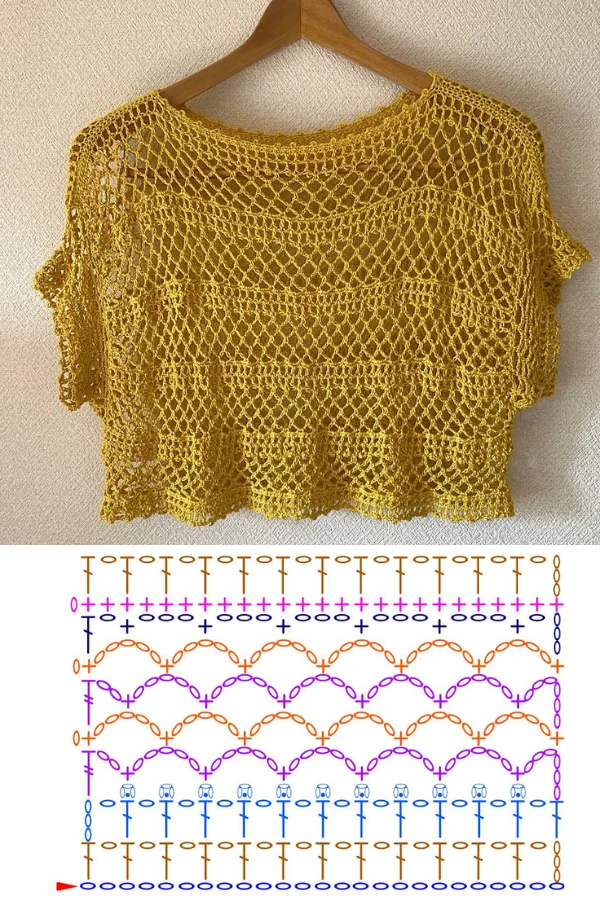 Blusinhas de Crochê Delicadas: Inspirações Perfeitas para Looks de Verão