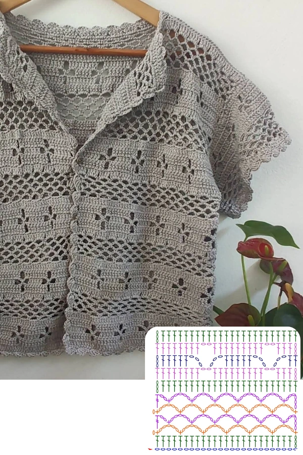 Blusinhas de Crochê Delicadas: Inspirações Perfeitas para Looks de Verão