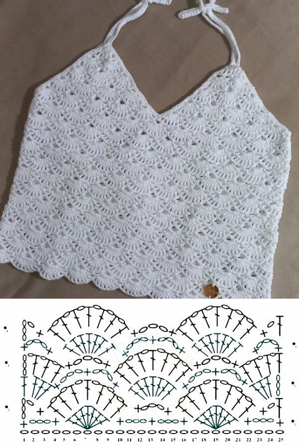 Blusinhas de Crochê Delicadas: Inspirações Perfeitas para Looks de Verão