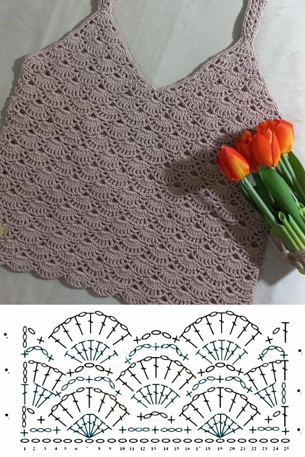 Blusinhas de Crochê Delicadas: Inspirações Perfeitas para Looks de Verão