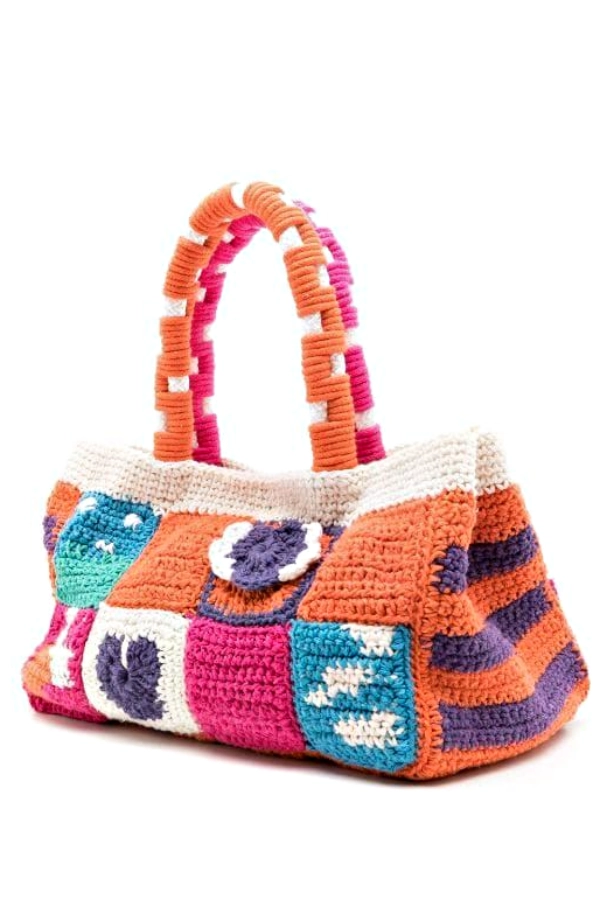 Bolsa de Crochê Artesanal: Modelos Modernos, Coloridos e Cheios de Estilo