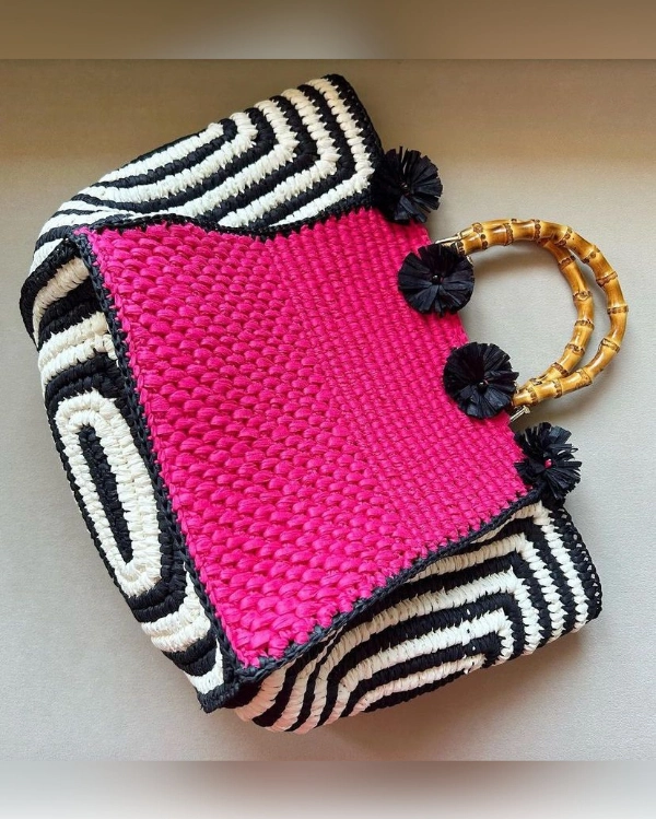Bolsa de Crochê Artesanal: Modelos Modernos, Coloridos e Cheios de Estilo