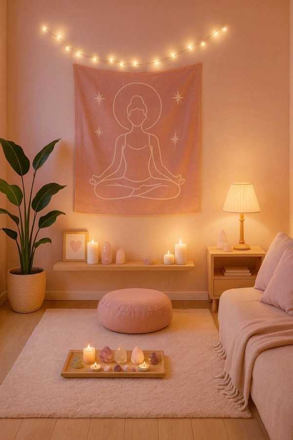 ✨Cantinho de Meditação em Casa: Ideias Lindas e Aconchegantes para Criar Seu Espaço Zen