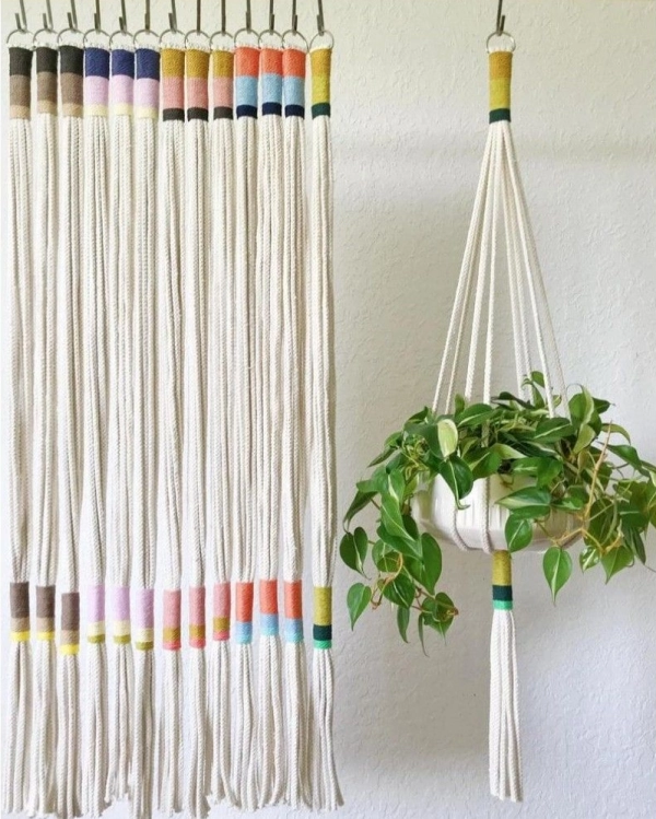 Macramê Funcional e Moderno: 20 Ideias Criativas para o Dia a Dia