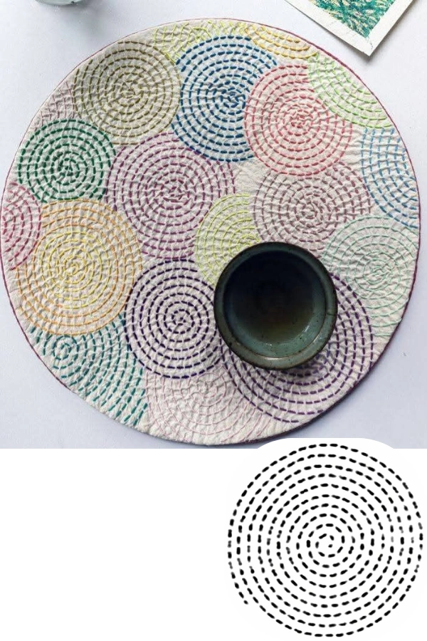 Bordado Sashiko Criativo: Ideias, Pontos, Gráficos e Dicas para Apaixonadas por Bordado Japonês