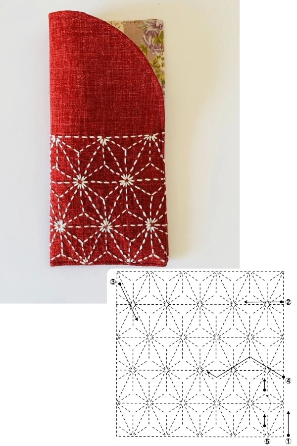 Bordado Sashiko Criativo: Ideias, Pontos, Gráficos e Dicas para Apaixonadas por Bordado Japonês