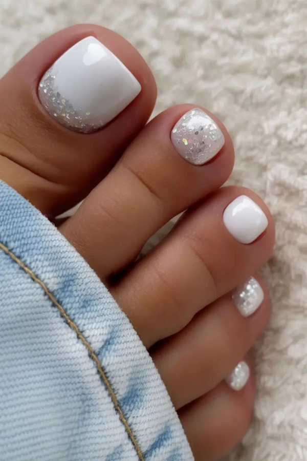 Pés Lindos no Carnaval: Unhas com Cor e Muito Brilho