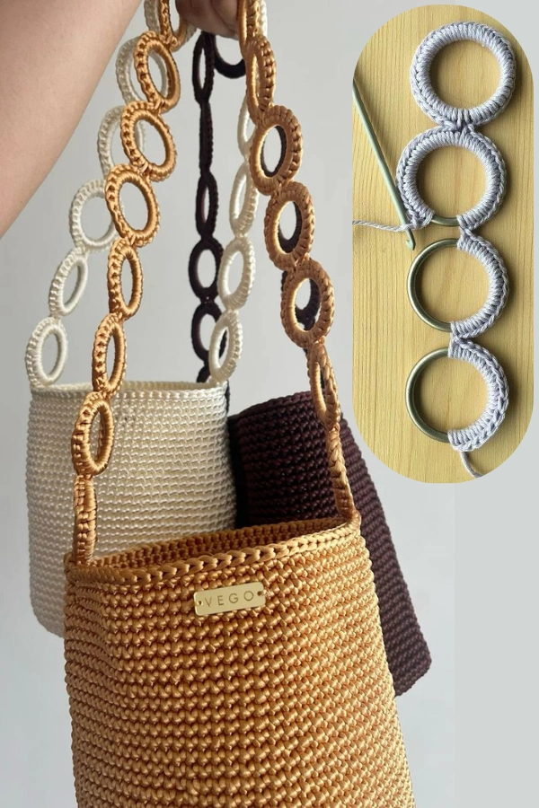 Alças de Crochê para Bolsas: 20 Inspirações Criativas e Modernas
