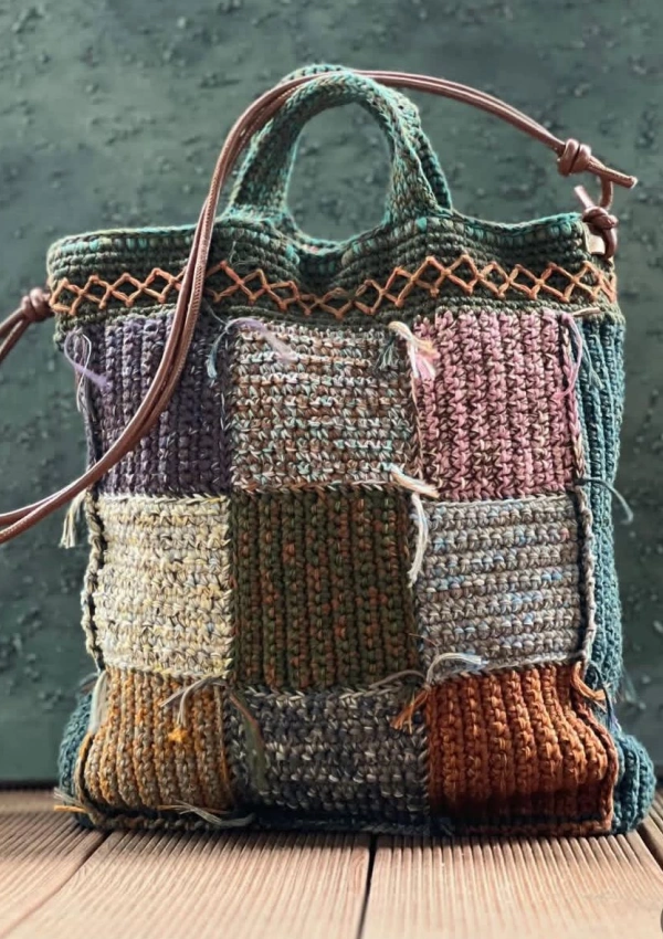Bolsa de Crochê Patchwork: 22 Modelos Diferentes para Criar a Sua!