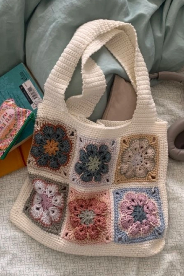 Bolsa de Crochê Patchwork: 22 Modelos Diferentes para Criar a Sua!