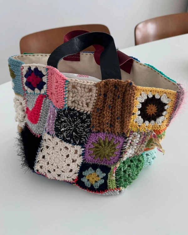 Bolsa de Crochê Patchwork: 22 Modelos Diferentes para Criar a Sua!