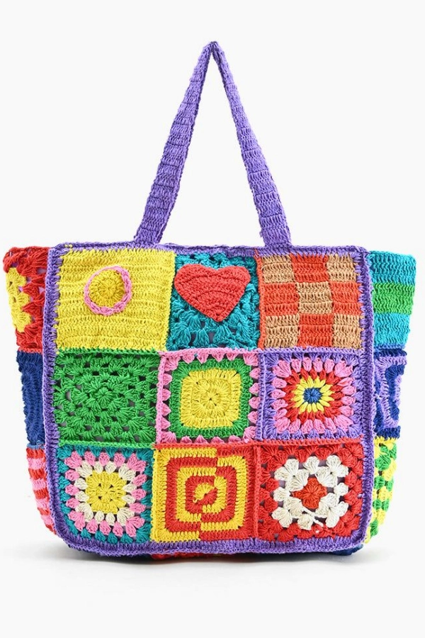 Bolsa de Crochê Patchwork: 22 Modelos Diferentes para Criar a Sua!