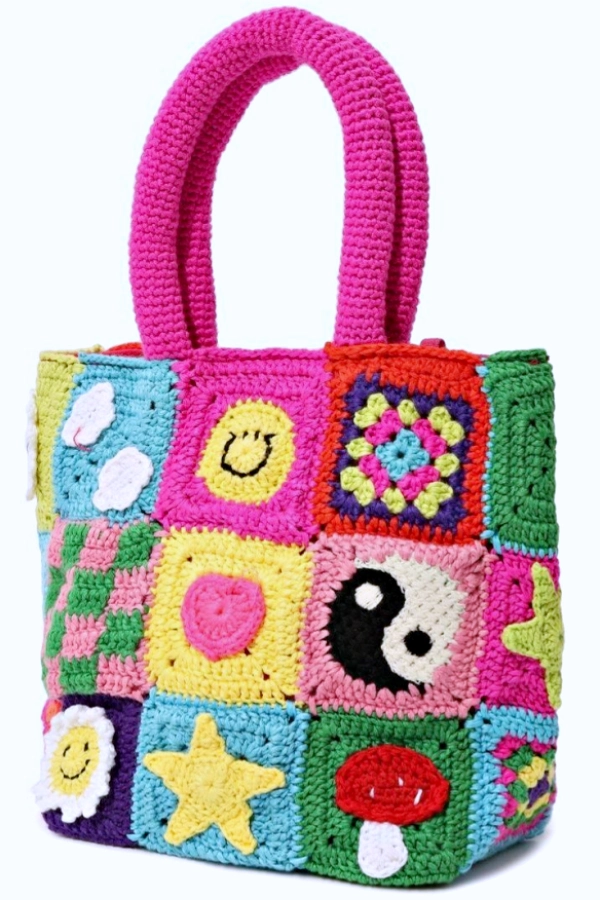 Bolsa de Crochê Patchwork: 22 Modelos Diferentes para Criar a Sua!