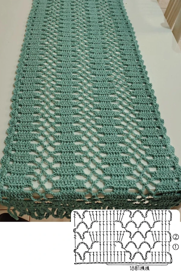 Pontos de Crochê para Caminho de Mesa: Modelos Modernos Para Encantar e Lucrar