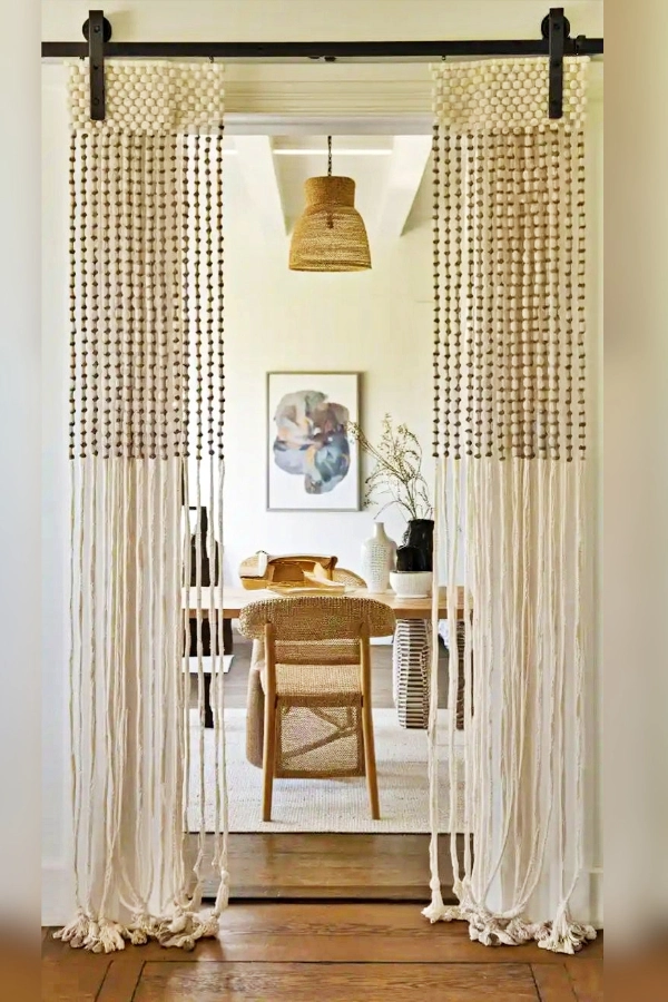 🏡Cortinas Decorativas para Dividir Ambientes: Inspirações Modernas e Elegantes