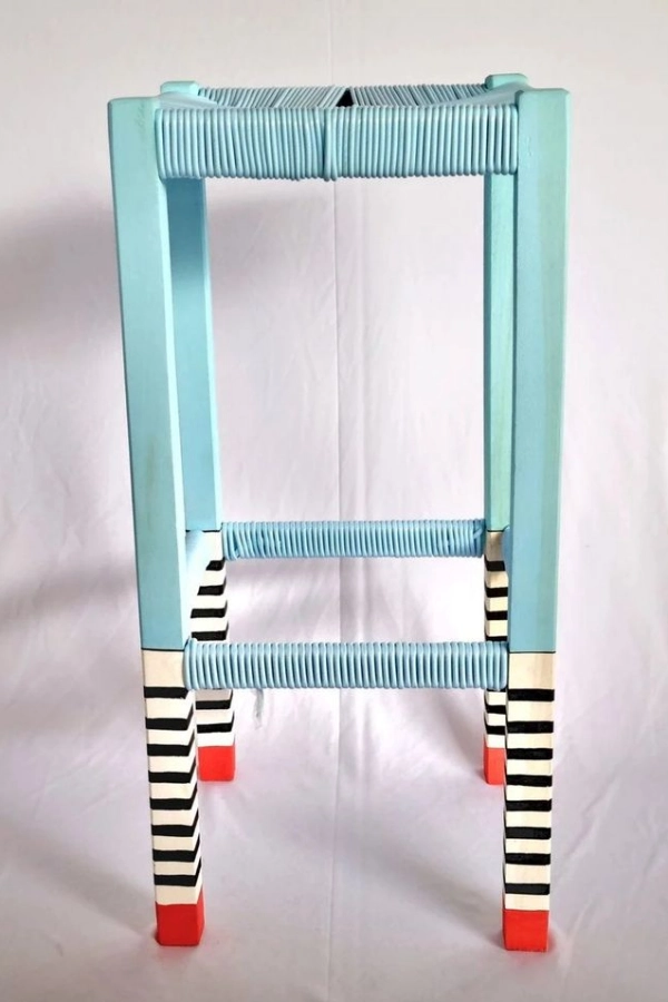 Transforme Banquinhos Simples em Peças Decorativas Lindas e Úteis