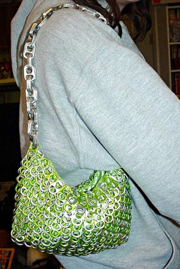 ♻️17 Bolsas com Lacres de Latinha: DIY Sustentável que Une Estilo e Criatividade