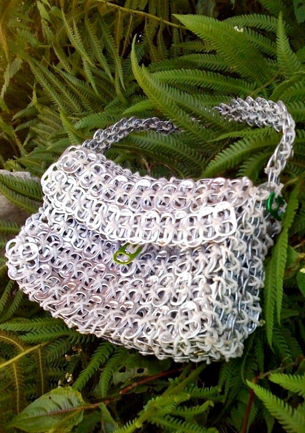 ♻️17 Bolsas com Lacres de Latinha: DIY Sustentável que Une Estilo e Criatividade