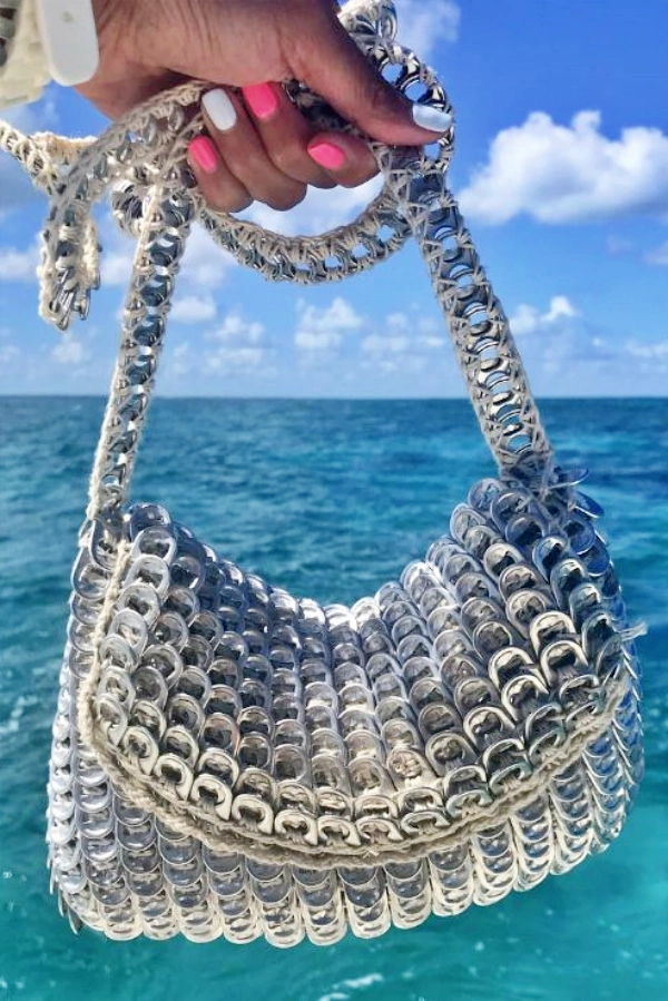♻️17 Bolsas com Lacres de Latinha: DIY Sustentável que Une Estilo e Criatividade