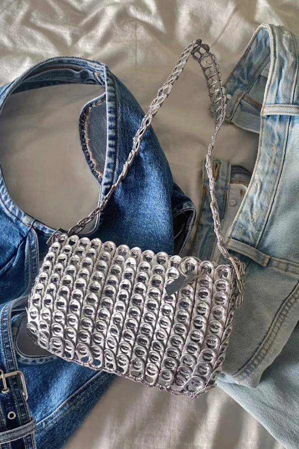 ♻️17 Bolsas com Lacres de Latinha: DIY Sustentável que Une Estilo e Criatividade