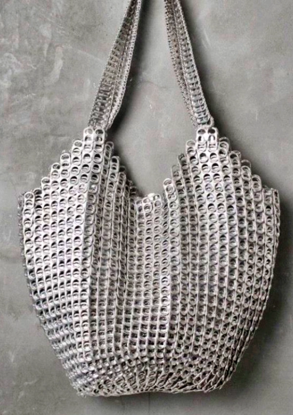♻️17 Bolsas com Lacres de Latinha: DIY Sustentável que Une Estilo e Criatividade