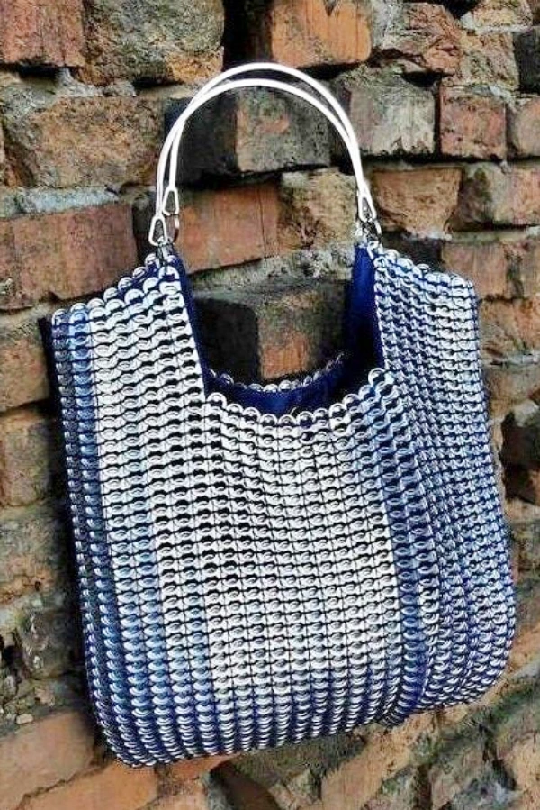 ♻️17 Bolsas com Lacres de Latinha: DIY Sustentável que Une Estilo e Criatividade