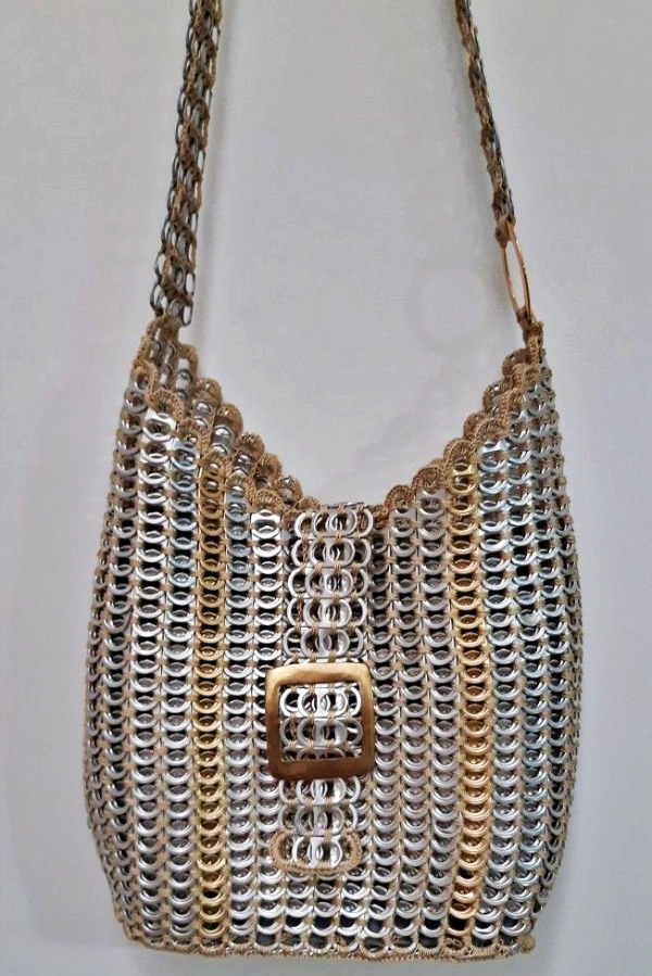 ♻️17 Bolsas com Lacres de Latinha: DIY Sustentável que Une Estilo e Criatividade