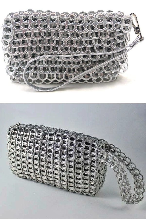 ♻️17 Bolsas com Lacres de Latinha: DIY Sustentável que Une Estilo e Criatividade