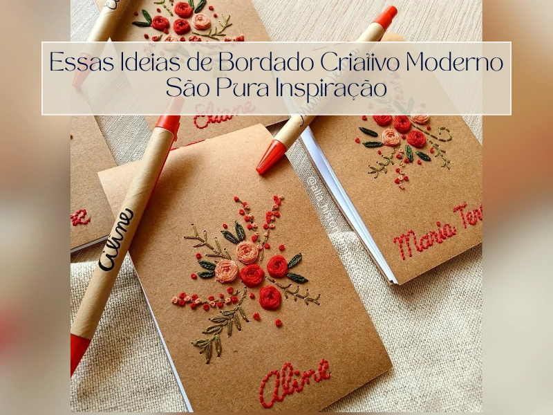 💡Essas Ideias de Bordado Criativo Moderno São Pura Inspiração