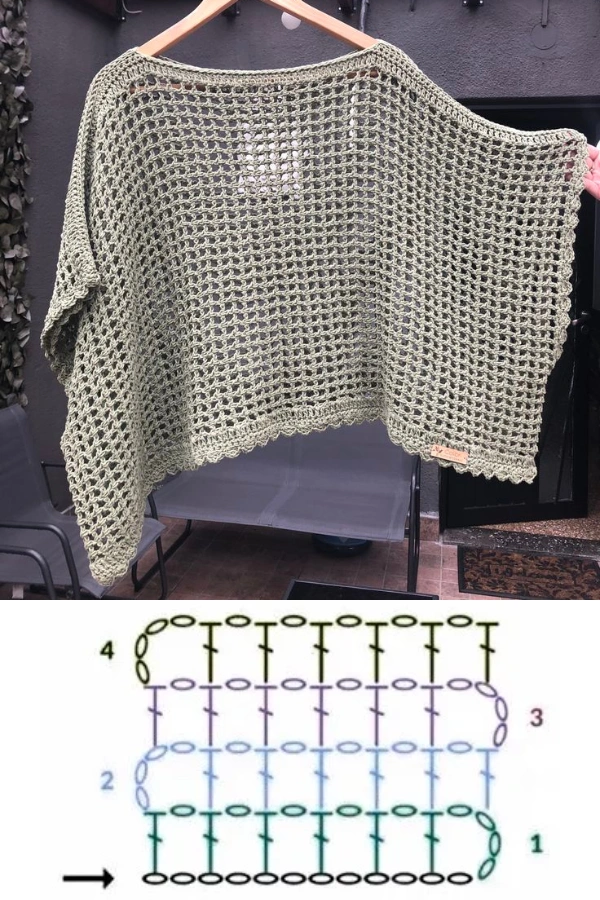 🧶Looks com Poncho de Crochê: Tendências Artesanais que Unem Charme e Conforto