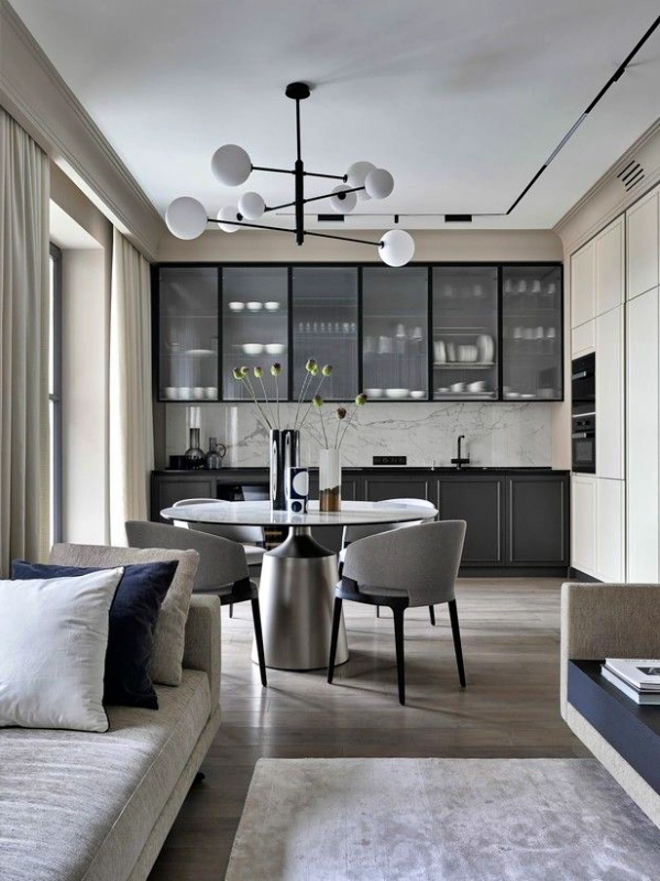 🌟Sala e Cozinha Integradas: Tendências para Apartamentos Compactos Modernos