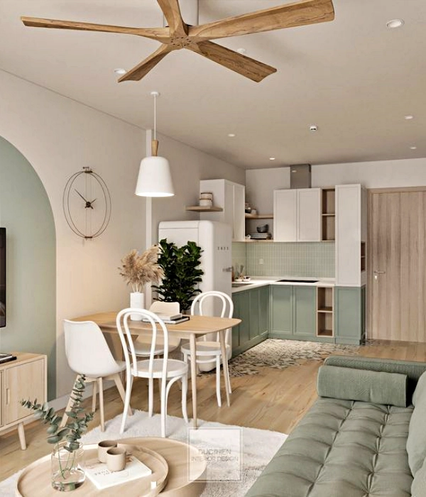 🌟Sala e Cozinha Integradas: Tendências para Apartamentos Compactos Modernos