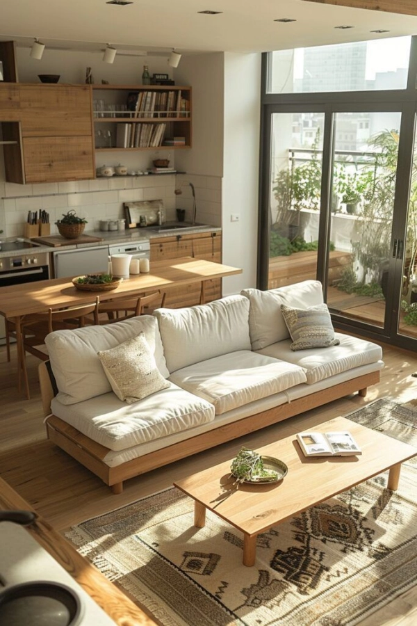 🌟Sala e Cozinha Integradas: Tendências para Apartamentos Compactos Modernos