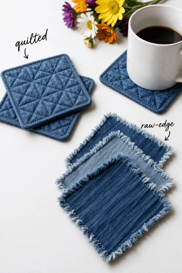 ♻️Como Transformar o Jeans Velho em Peças Decorativas Charmosas