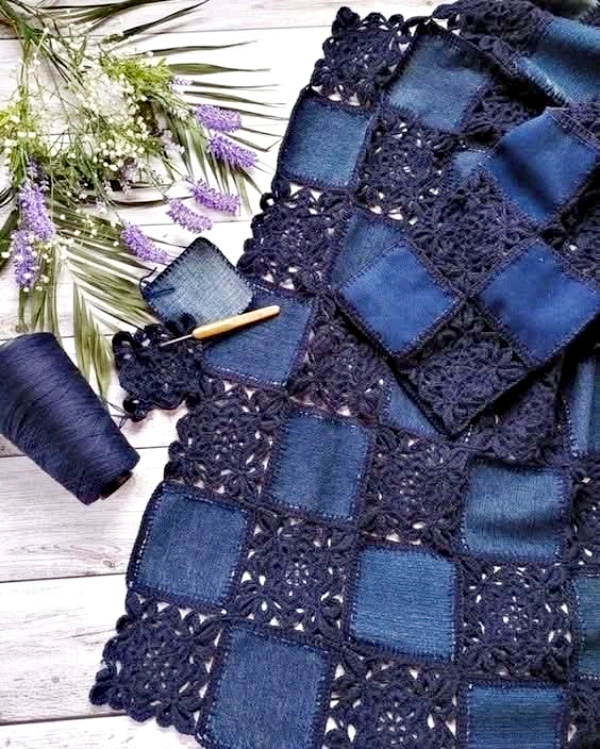 ♻️Como Transformar o Jeans Velho em Peças Decorativas Charmosas