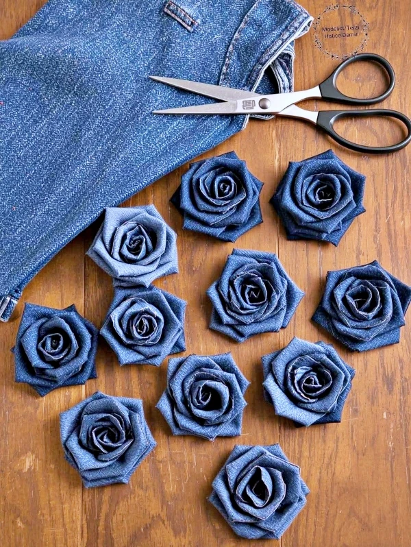 ♻️Como Transformar o Jeans Velho em Peças Decorativas Charmosas