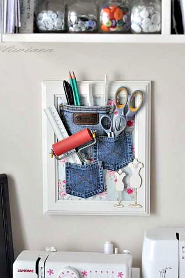 ♻️Como Transformar o Jeans Velho em Peças Decorativas Charmosas