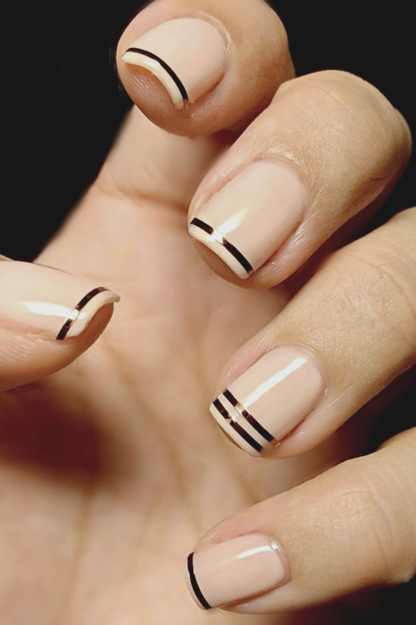 💅Unhas Francesinha Moderna: Combinações Elegantes e Cores que Estão em Alta