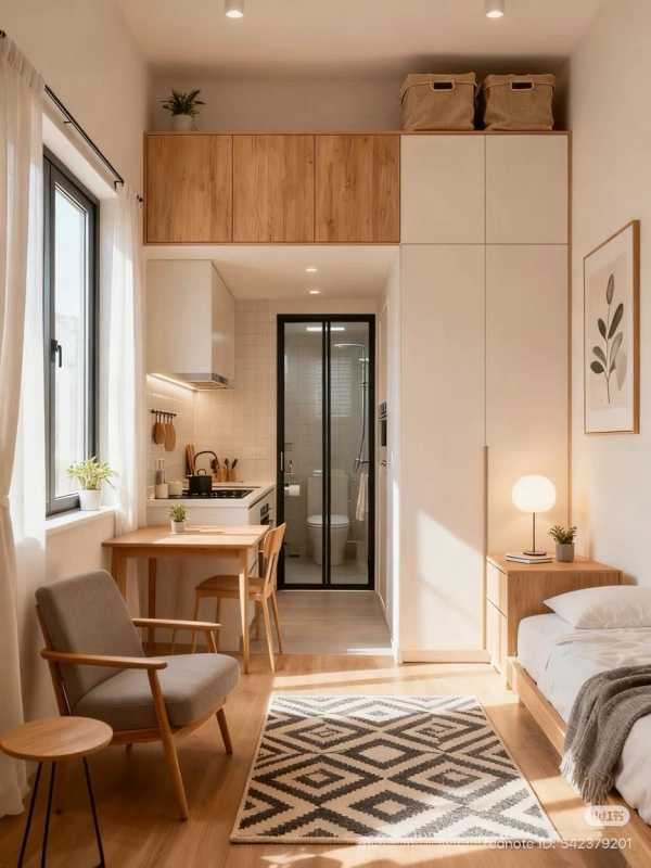 Apartamentos Studio Decorados: 14 Ideias Inteligentes para Aproveitar Cada Espaço com Estilo