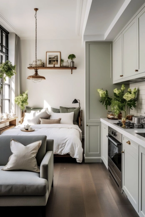 Apartamentos Studio Decorados: 14 Ideias Inteligentes para Aproveitar Cada Espaço com Estilo
