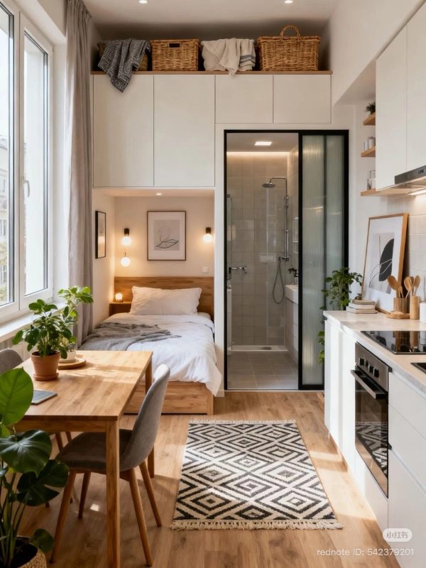 Apartamentos Studio Decorados: 14 Ideias Inteligentes para Aproveitar Cada Espaço com Estilo